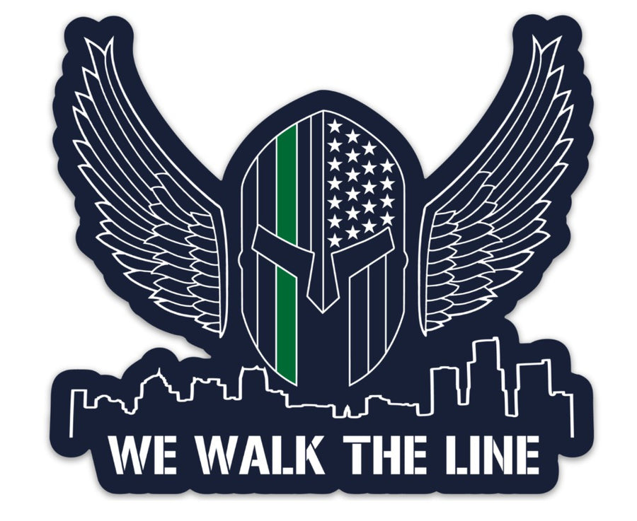 We Walk The Line Decal