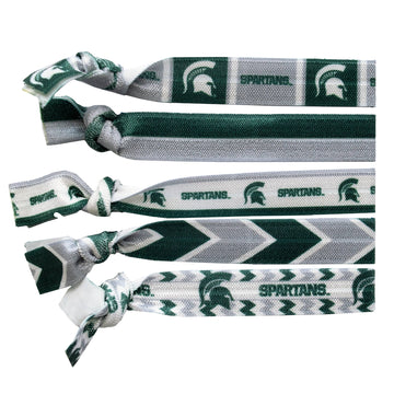 Michigan State Spartans Knotted Hair Tie