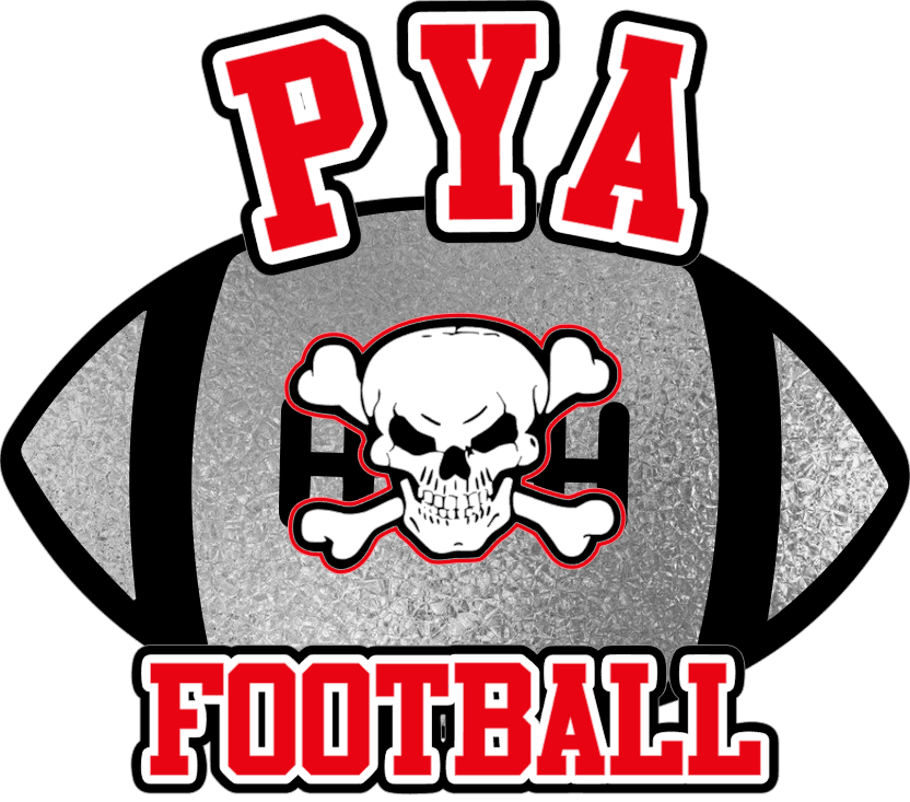 PYA Football Car Decal