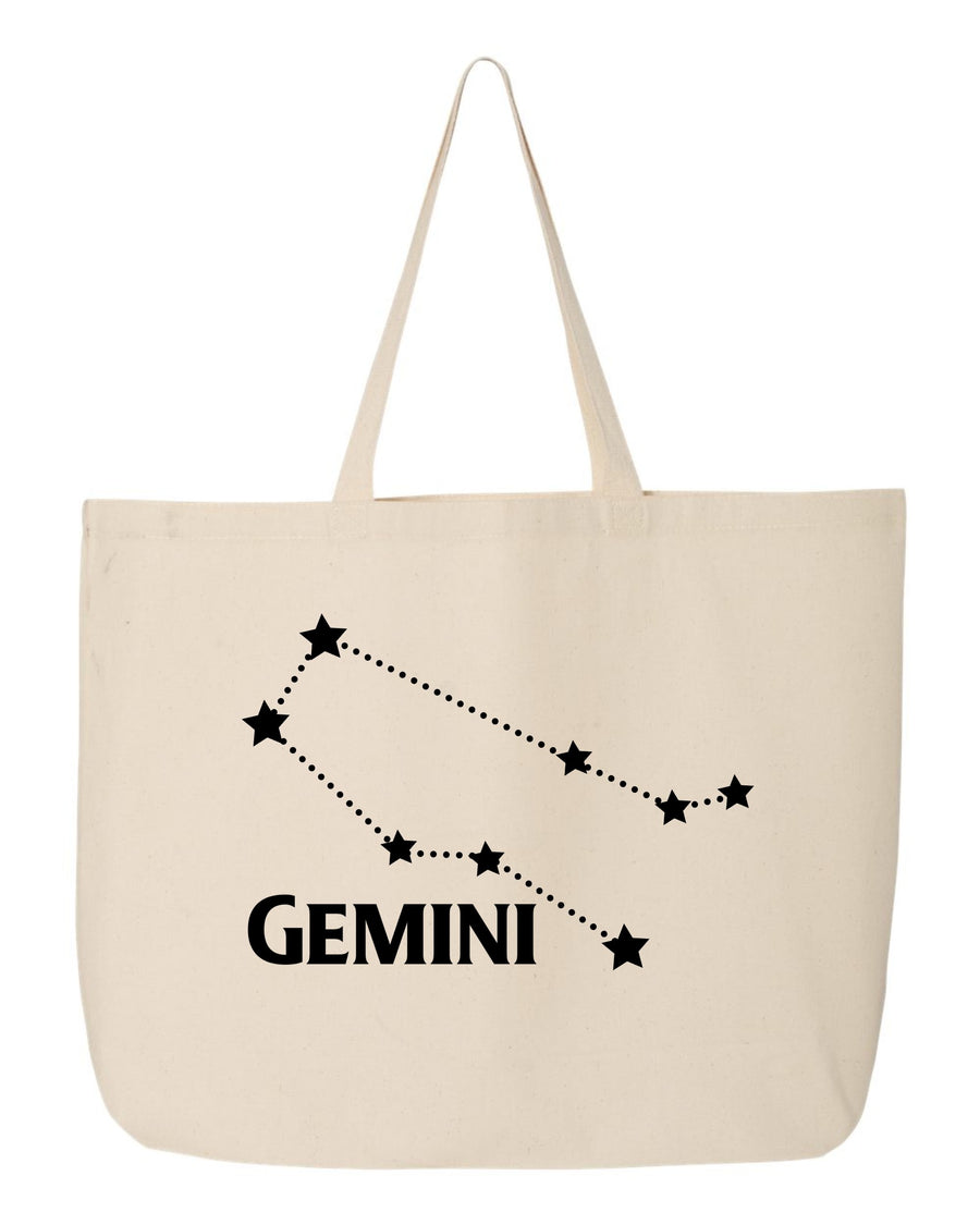 Zodiac Canvas Tote