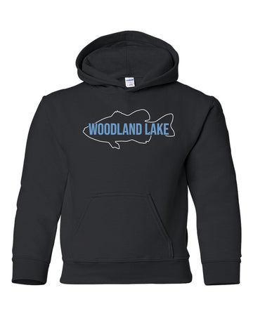 Woodland Lake Fish Hoodie
