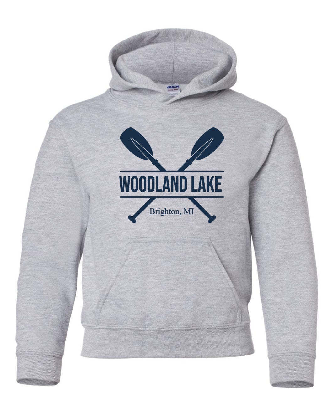 Woodland Lake Split Oars Hoodie