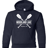 Woodland Lake Split Oars Hoodie