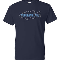 Woodland Lake Fish Tee