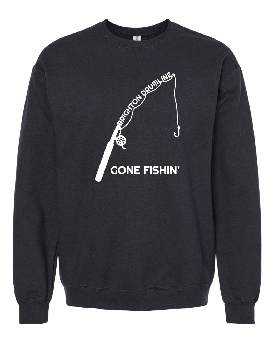 Gone Fishin' Crewneck Sweatshirt