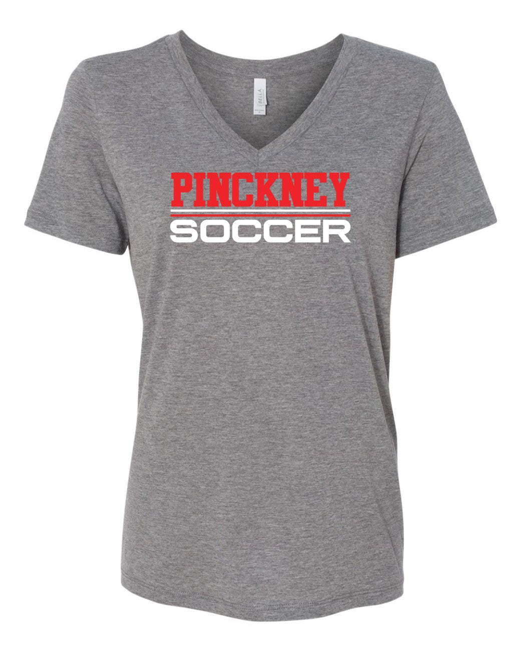 Pinckney Soccer Ladies V-Neck