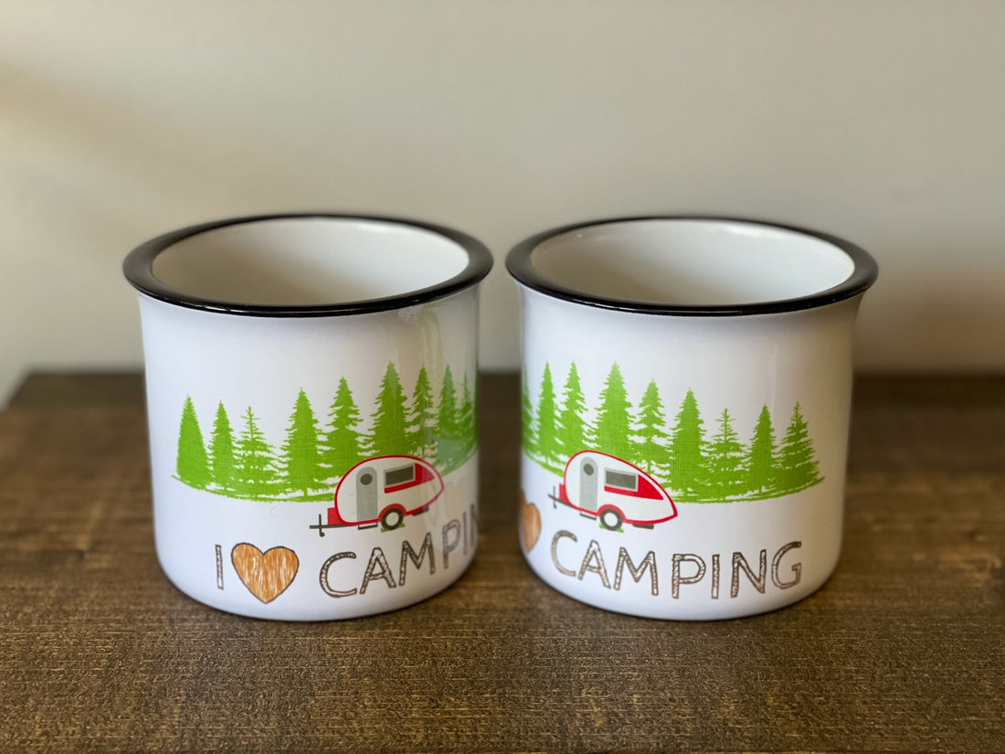 I Love Camping Ceramic Mug