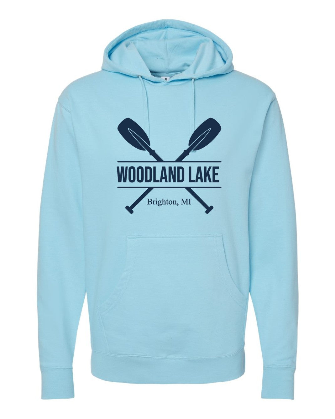 Woodland Lake Split Oars Premium Hoodie