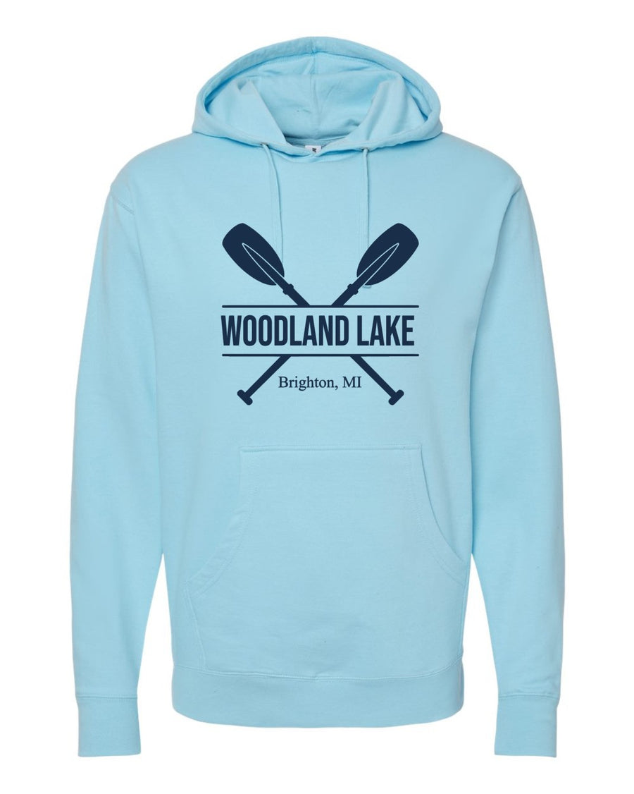 Woodland Lake Split Oars Premium Hoodie