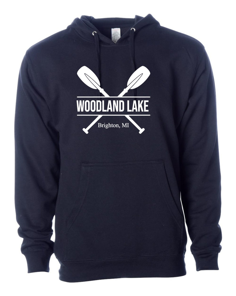 Woodland Lake Split Oars Premium Hoodie