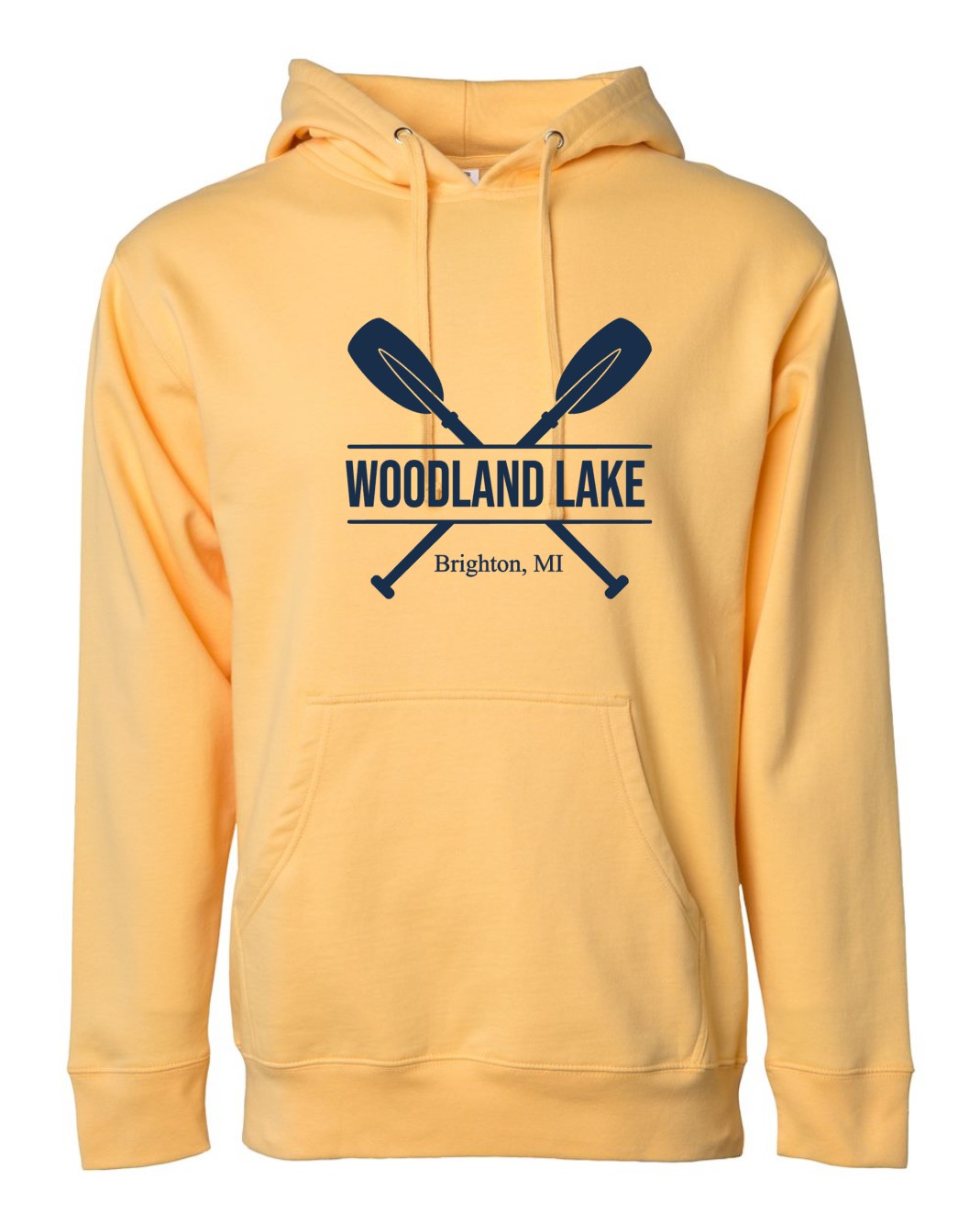 Woodland Lake Split Oars Premium Hoodie