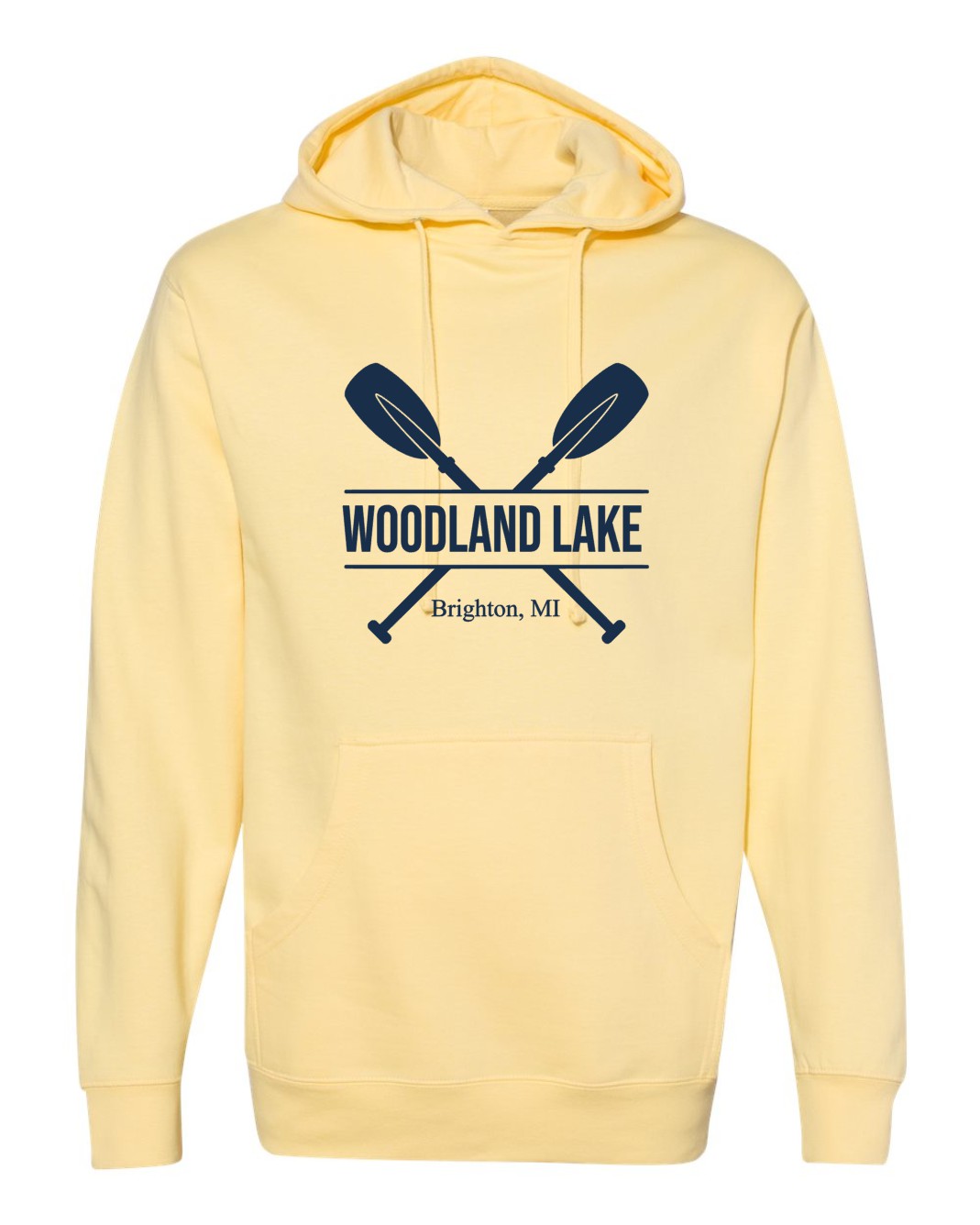 Woodland Lake Split Oars Premium Hoodie