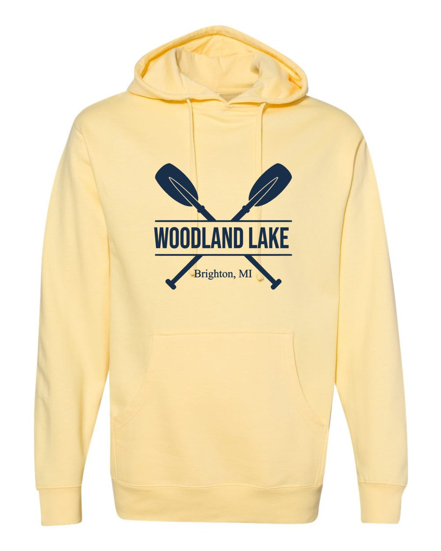 Woodland Lake Split Oars Premium Hoodie