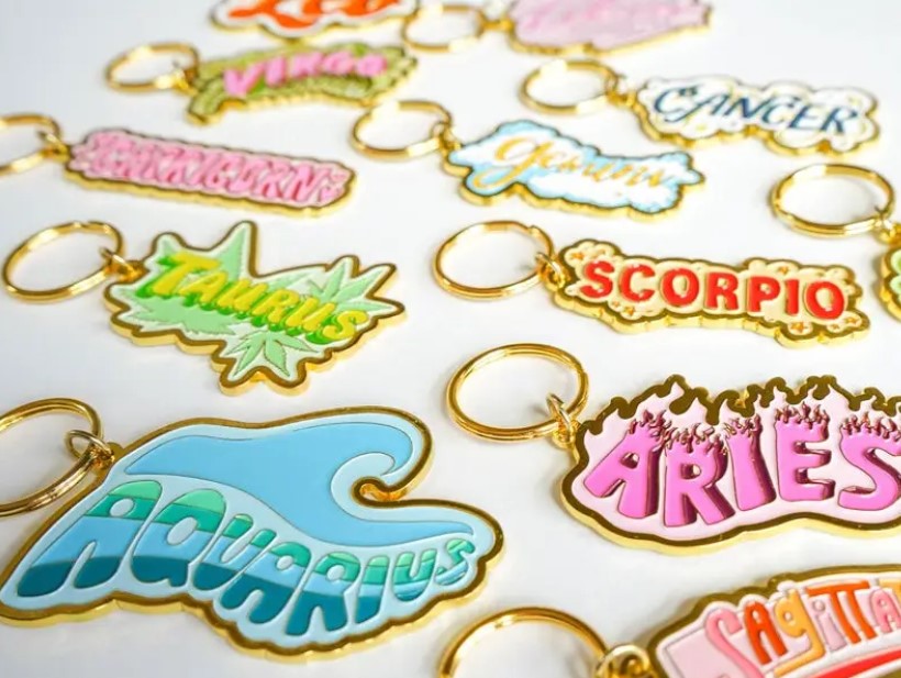 Zodiac Keychain