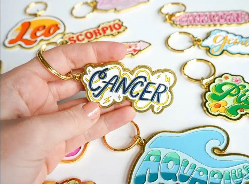 Zodiac Keychain