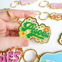 Zodiac Keychain