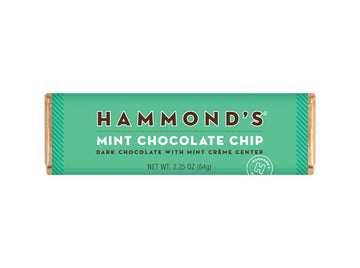 Hammond's Mint Chocolate Chip Chocolate Bar
