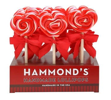 Strawberry Shortcake Heart Lollipop