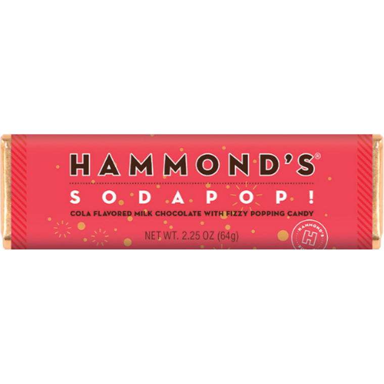 Hammond's Soda Pop! Chocolate Bar