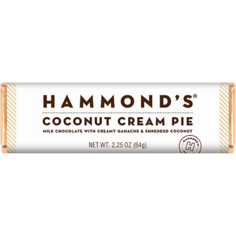 Hammond's Coconut Cream Pie Chocolate Bar