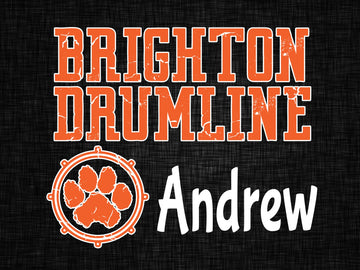 Brighton Drumline Lawn Sign