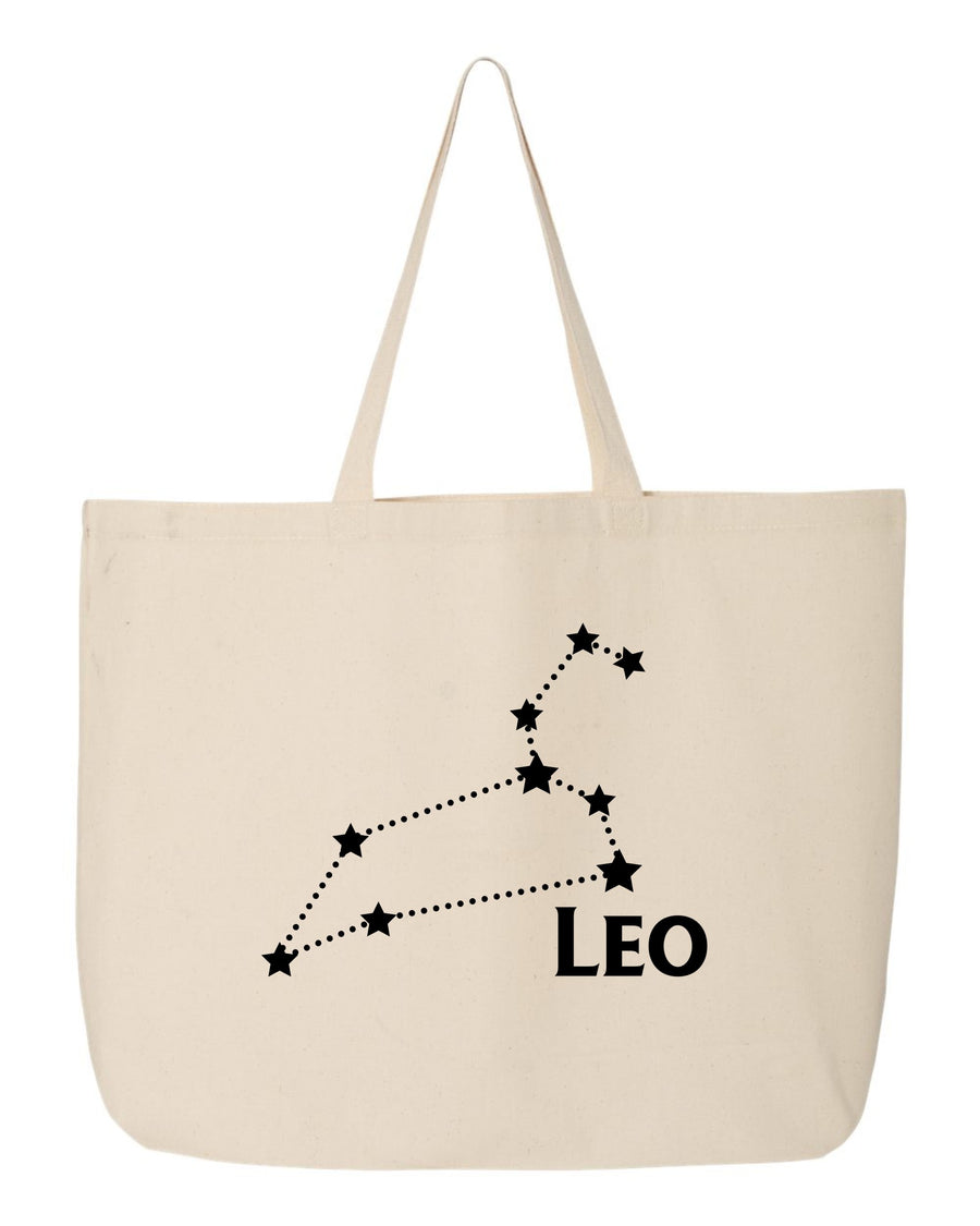 Zodiac Canvas Tote