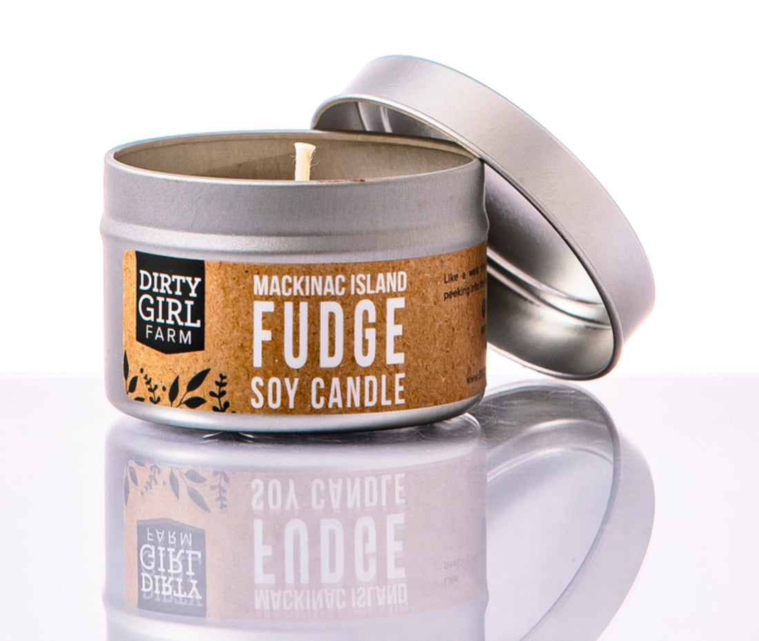 Mackinac Island Fudge Candle