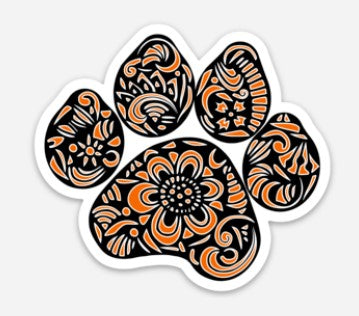 Mandela Paw Sticker