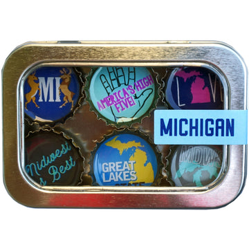 State of Michigan Magnets