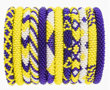 Navy & Yellow Roll-On® Bracelet