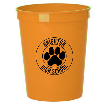 BHS Plastic Stadium Cup 16 ounces - set of 25 cups