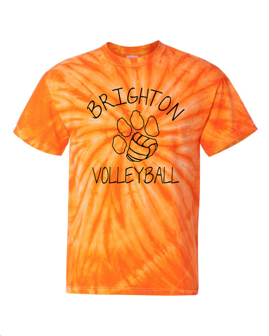 Brighton Volleyball Tie Dye Tee