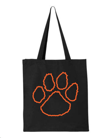 Paw Print Tote Bag