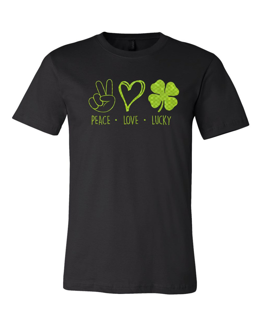"Peace-Love-Lucky" Premium Tee