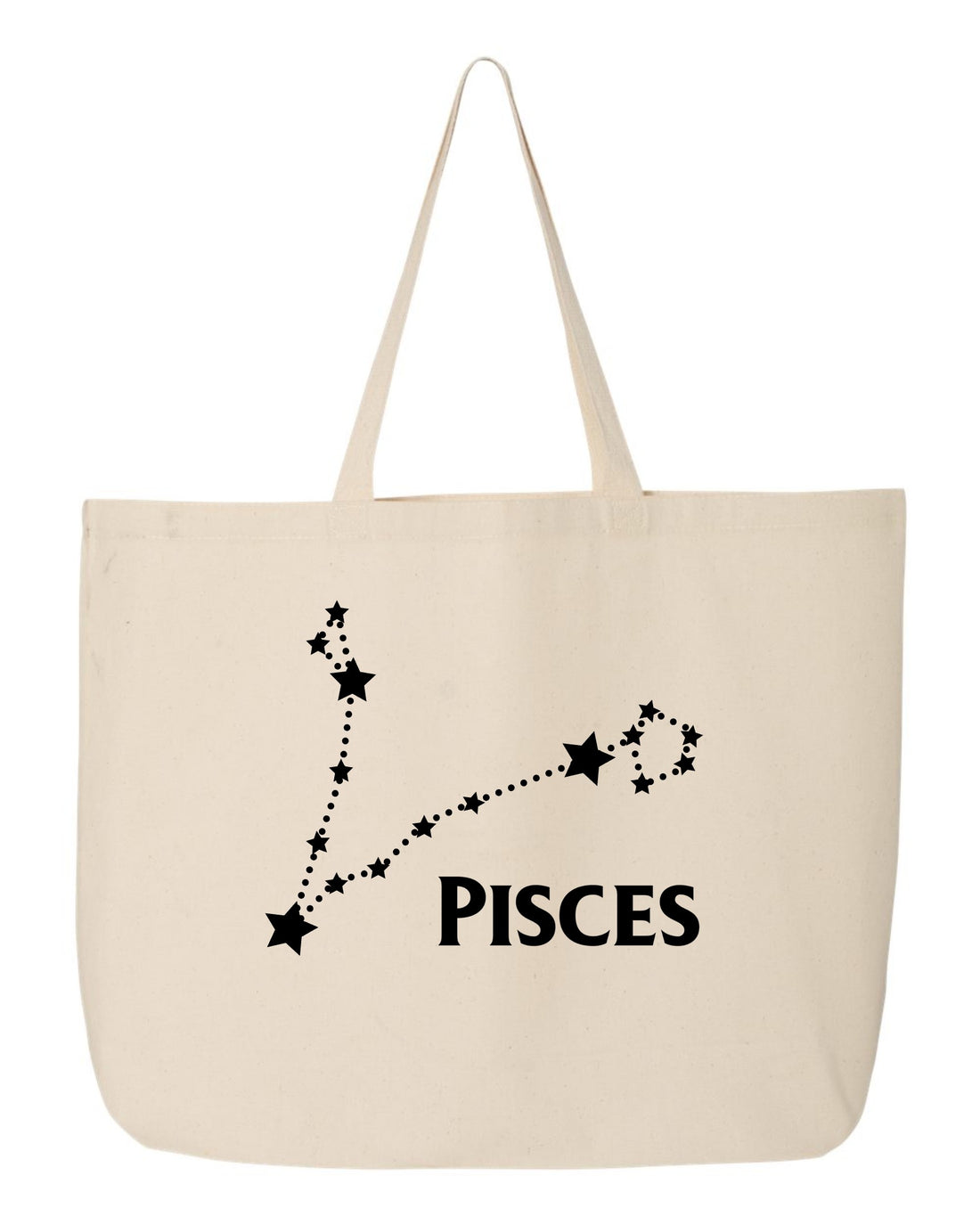 Zodiac Canvas Tote