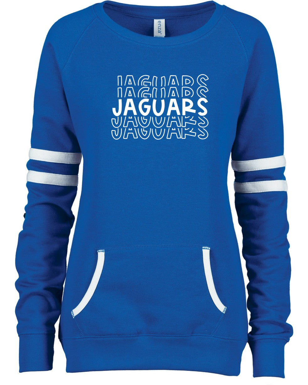 Jaguars Ladies Varsity Crewneck