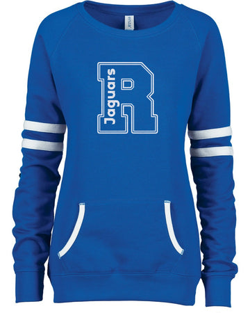 Big "R" Romulus Ladies Varsity Crewneck