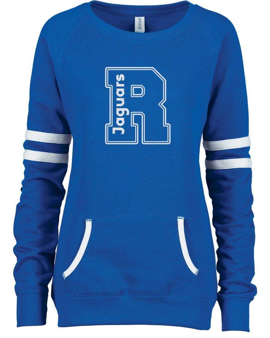 Big "R" Romulus Ladies Varsity Crewneck