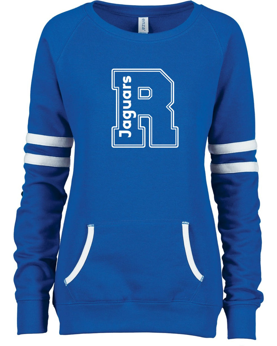 Big "R" Romulus Ladies Varsity Crewneck