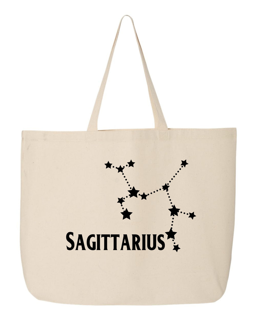 Zodiac Canvas Tote