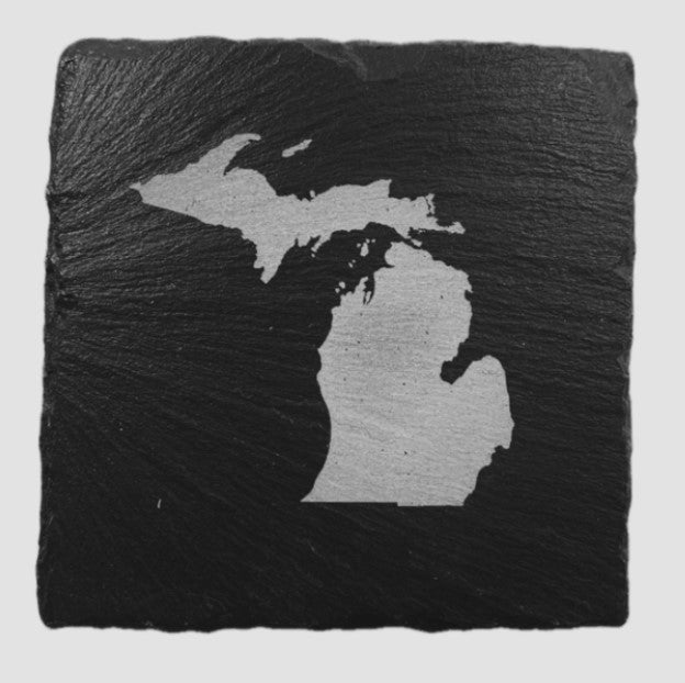 Michigan Slate Coasters