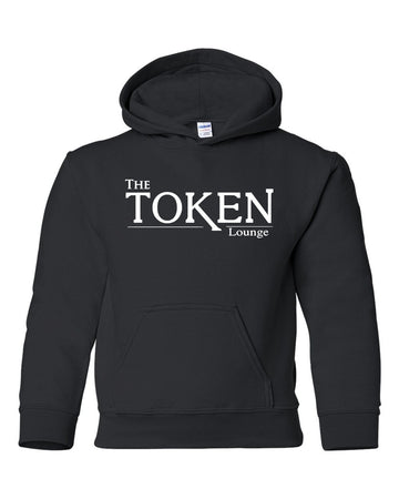 Token Lounge Simple Logo - Gildan Black Hoodie