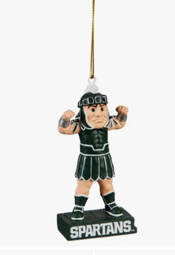 Michigan State University Sparty Ornament