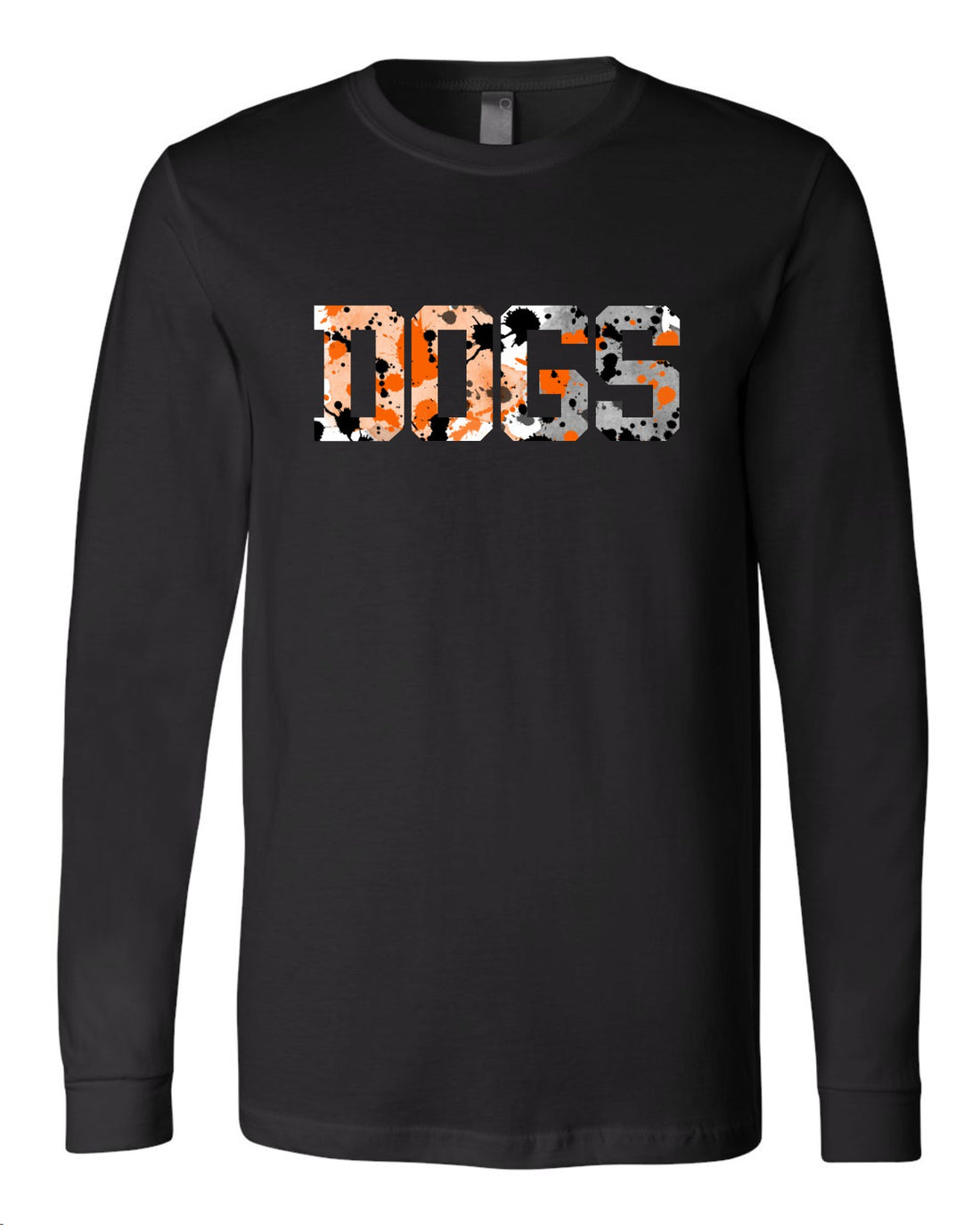Splatter DOGS Long Sleeve Tee - PRACTICE APPROVED
