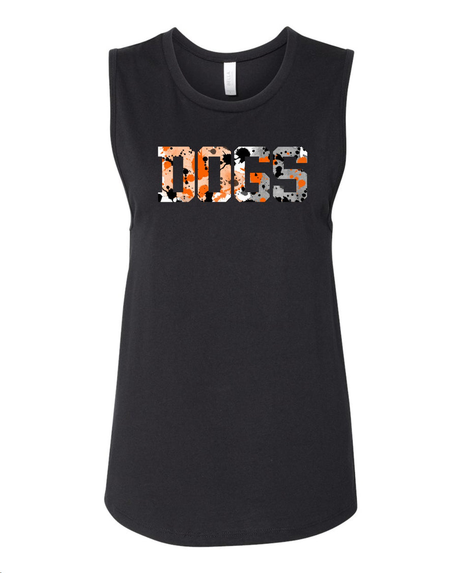 Splatter DOGS Muscle Tank - PRACTICE APPROVED