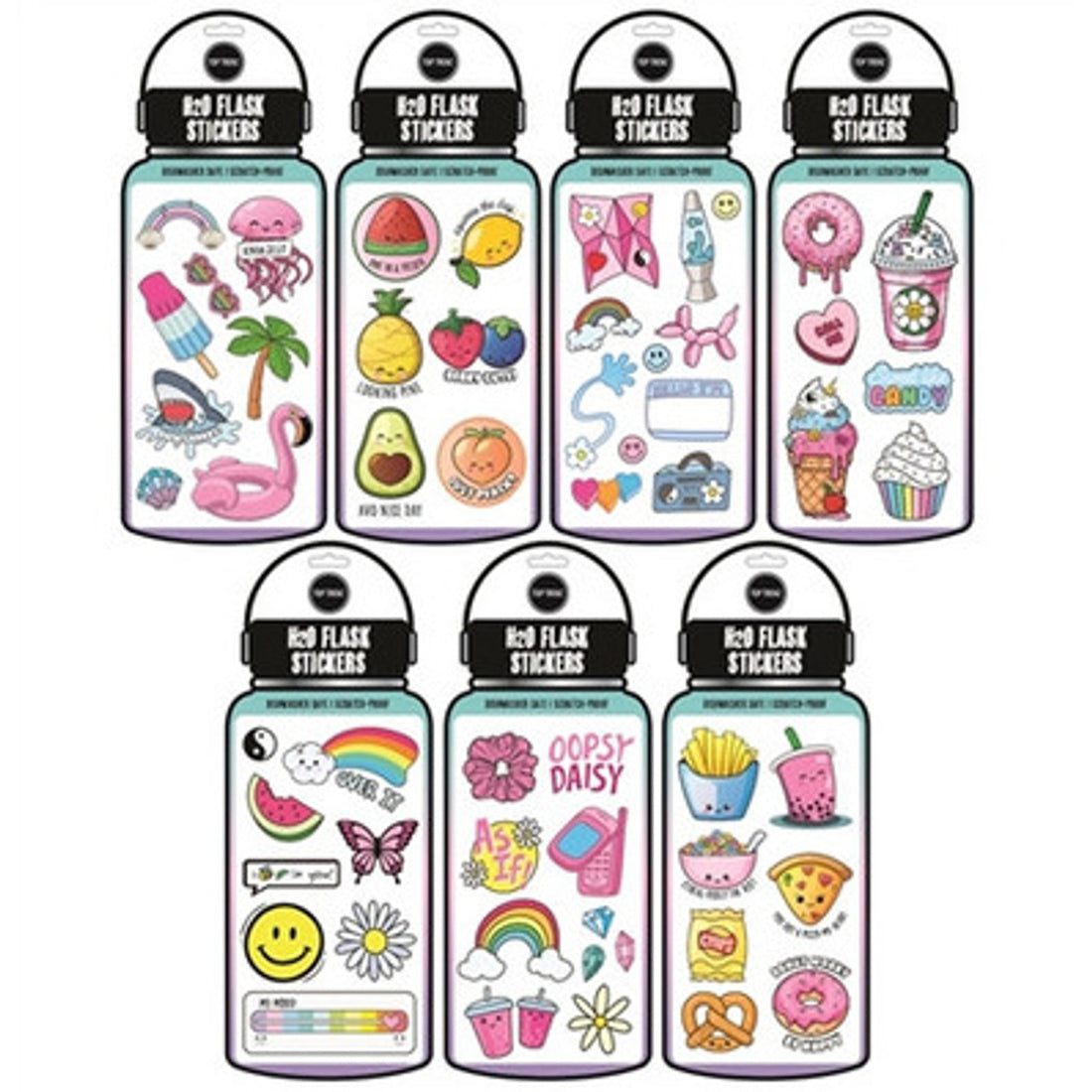 H2O Flask Sticker Packs