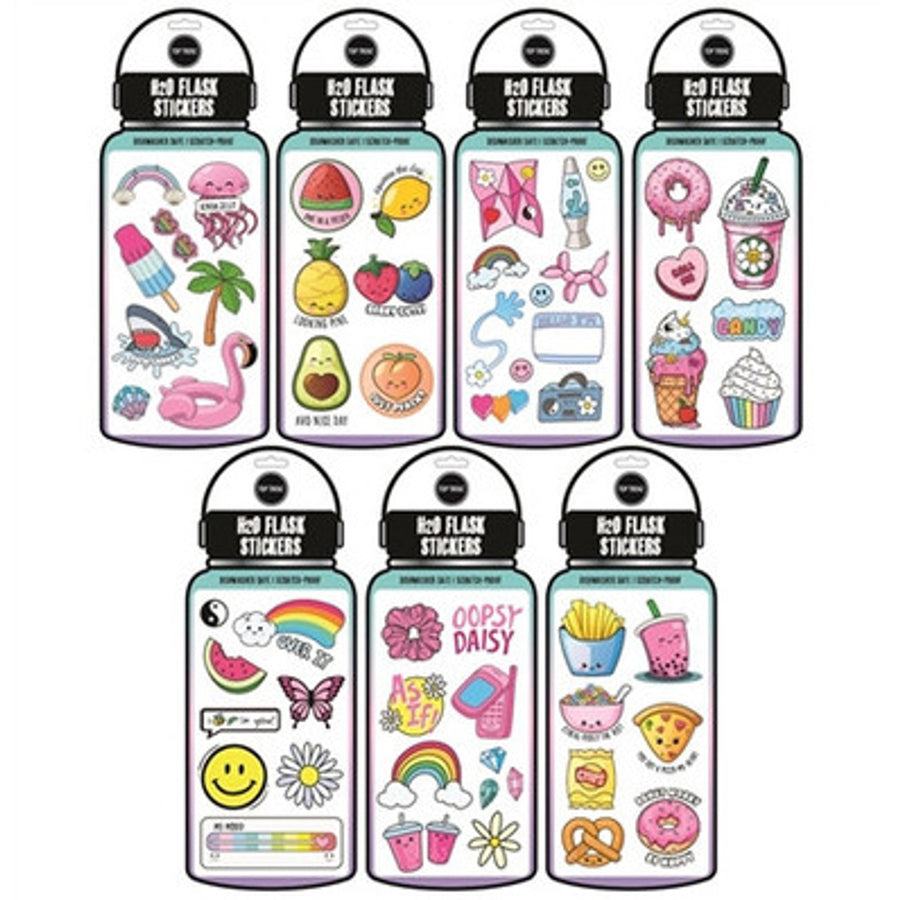 H2O Flask Sticker Packs