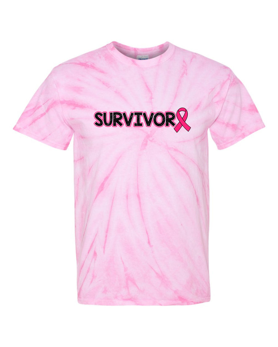 Tie Dye "SURVIVOR" Tee
