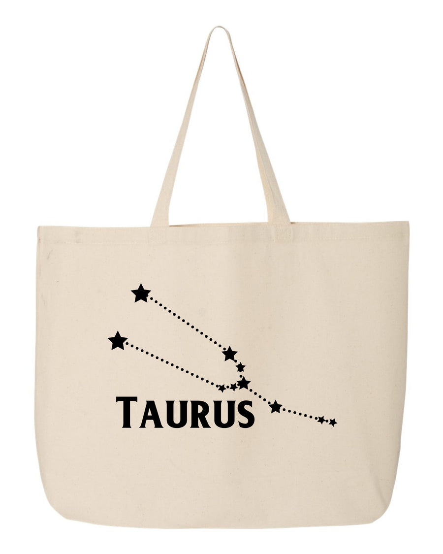 Zodiac Canvas Tote
